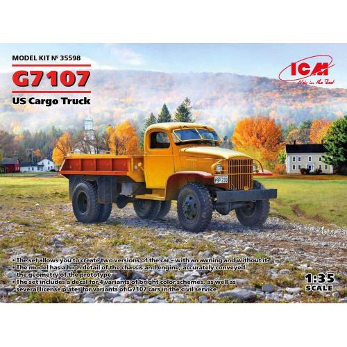 1:35 ICM KIT G7107 Us Cargo Truck ICM35598
