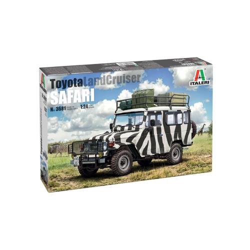1:24 ITALERI Toyota Land Cruiser Safari Kit IT3681