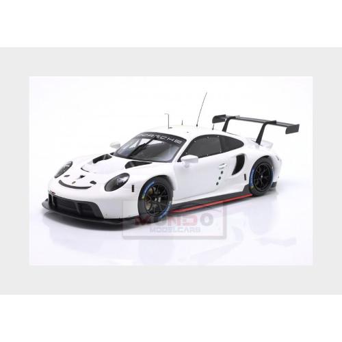 1:18 IXO Porsche 911 991-2 Rsr-19 Plain Body Coupe 2022 White LEGT18-23024