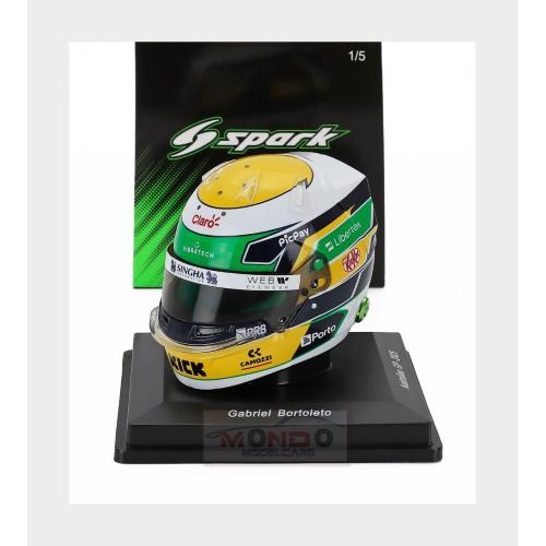 1:5 SPARK Bell Helmet Casco Helmet F1 Gabriel Bortoleto Team Stake F1 Kick Sauber #5 Season 2025 5HF191