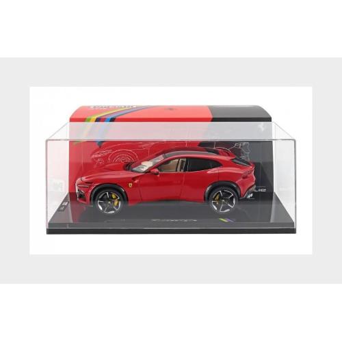 1:18 POLISTIL Ferrari Purosangue 2022 With Showcase Numbered One By One Rosso Corsa 322-Cream Interior 18FE02020-HC