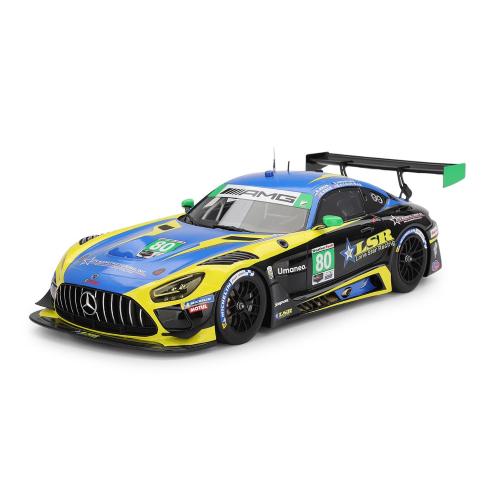 1:18 TRUESCALE Mercedes Amg Gt3 Evo #80 Lone Star Racing Imsa 24H Daytona 2025 Top Speed TS0676