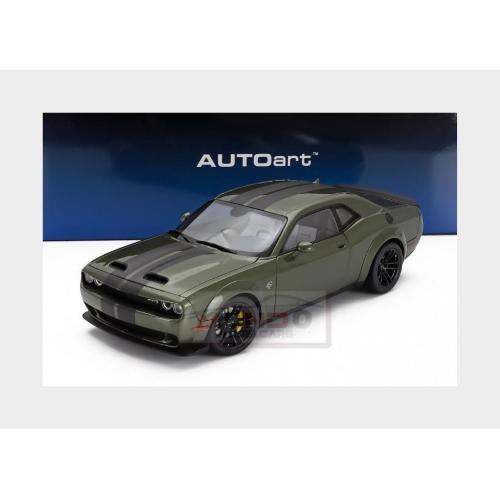 1:18 AUTOART Dodge Challenger Srt Jailbreak Coupe 2022 Green AA71761