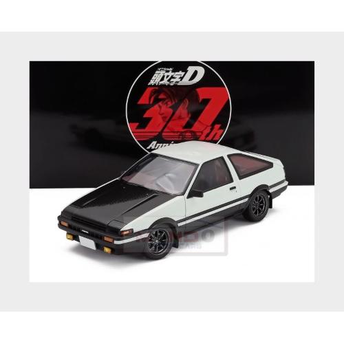 1:18 AUTOART Toyota Sprinter Trueno (Ae86) Initial D Project D Final Version 30Th Aaniversary 1980 White Black AA78787