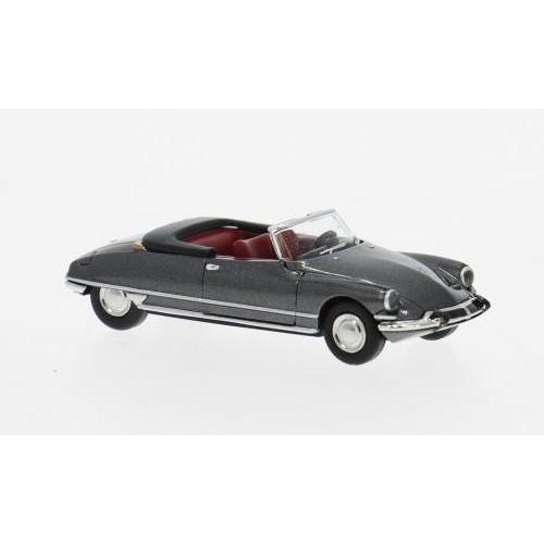1:87 BREKINA PLAST Citroen Ds 19 Cabriolet Dunkelgrey 1963 BRE14236