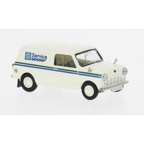 1:87 BREKINA PLAST Austin Mini Countryman 1960 Bl Service BRE15371