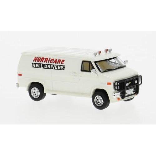 1:87 BREKINA PLAST Chevrolet C 20 1983 Hurricane Helldrivers BRE18255