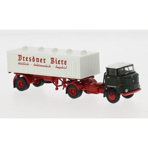 1:87 BREKINA PLAST Ifa W 50 Bier-Sz 1965 Dresdner Biere BRE71221