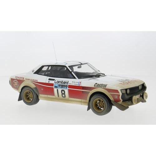 1:18 IXO Toyota Celica 2000 Gt (Ra21) #18 Rac Rally 1977 Jean Luc Therier Michael Vial White Red 18RMC189C.22