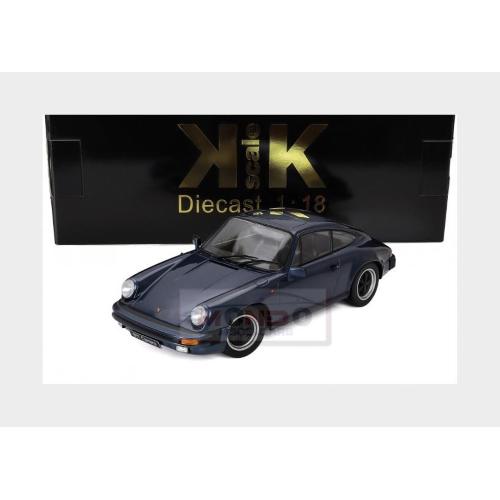 1:18 KK SCALE Porsche 911 Carrera Coupe 1983 Blue KKDC180664