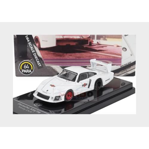 1:64 PARAGON Porsche 935/78 3.2L Turbo Team Martini Racing Porsche System Test Car 1978 White PA-55803