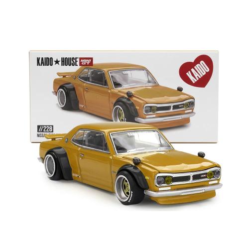 1:64 MINI GT Nissan Skyline Gt-R (Kpgc10) Kaido Street V2 1969 KHMG228