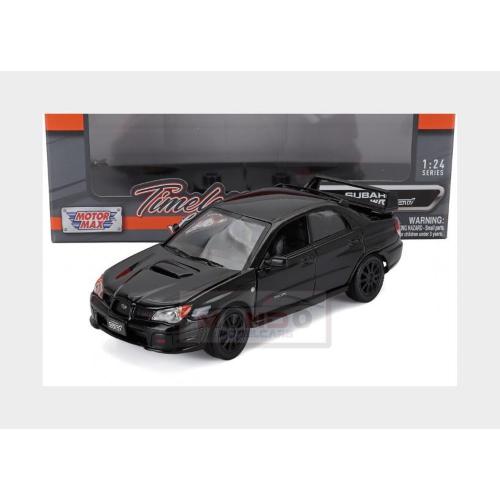 1:24 MOTORMAX Subaru Impreza Wrx Sti 2003 Black MTM73330BK