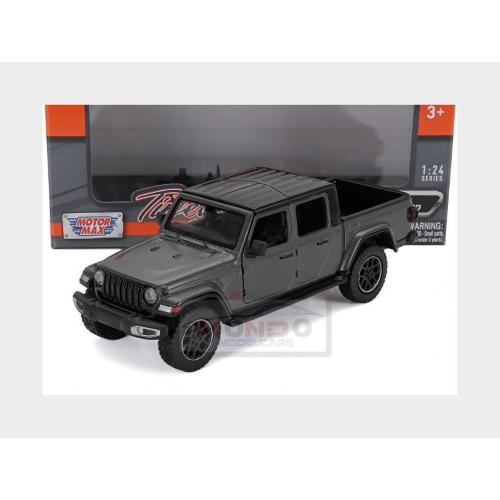 1:27 MOTORMAX Jeep Gladiator Overland Pick-Up 2021 Granite Grey MTM79365GRA