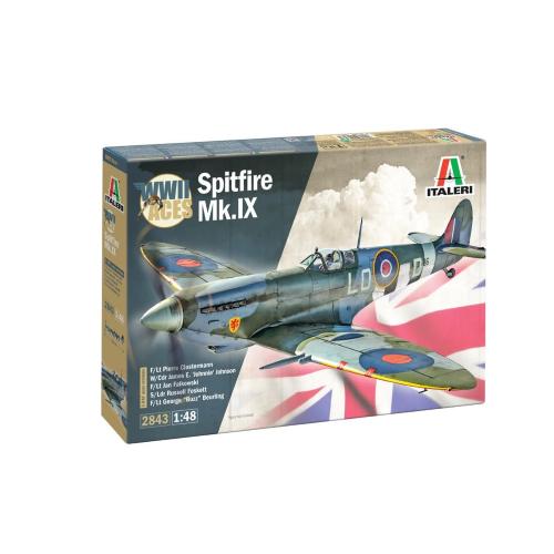 1:48 ITALERI Spitfire Mk. Ix Aces Kit IT2843