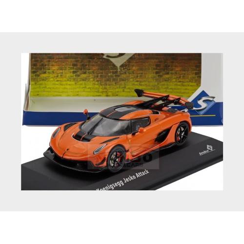 1:43 SOLIDO Koenigsegg Jesko 5.0 V8 2022 Orange SL4312603
