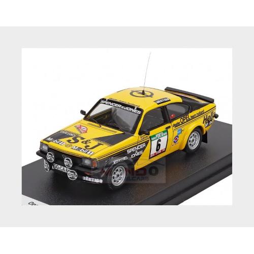1:43 TROFEU Opel Kadett Gte (Night Version) #6 Rally Portugal 1979 Anders Kullang Bob De Jong Yellow Black TRFDSN359
