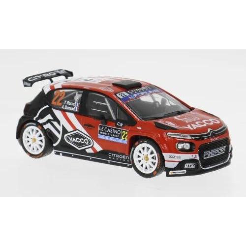 1:43 IXO Citroen C3 Rally2 Team Ph Sport #22 Winner Rally Montecarlo 2025 Yohan Rossel Arnaud Dunand RAM975A.22
