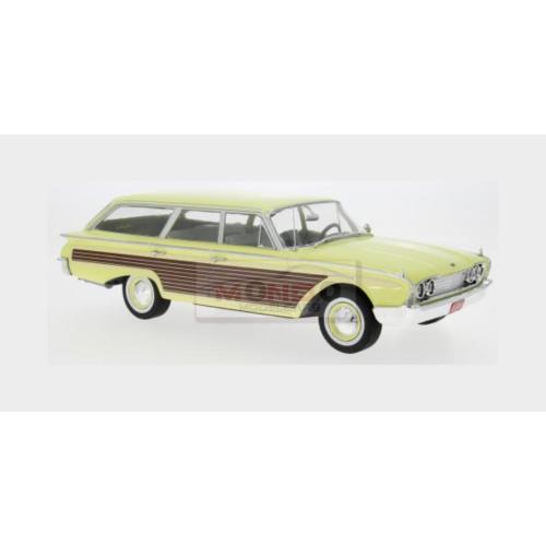 1:18 MCG Ford Usa Ltd Country Squire Sw Station Wagon 1960 Light Yellow Wood MCG18048