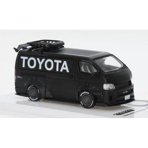 1:64 TARMAC Toyota Hiace Widebody Black T64-038-TO