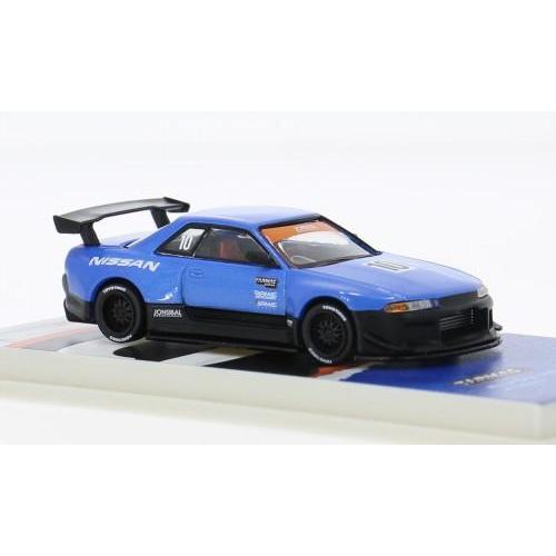 1:64 TARMAC Nissan Skyline (R32) (10Th Anniversary) Blue/Black T64G-061-10TH