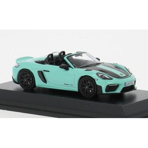 1:64 TARMAC Porsche 718 Spyder Rs Türkis/Black T64MC-008-MG