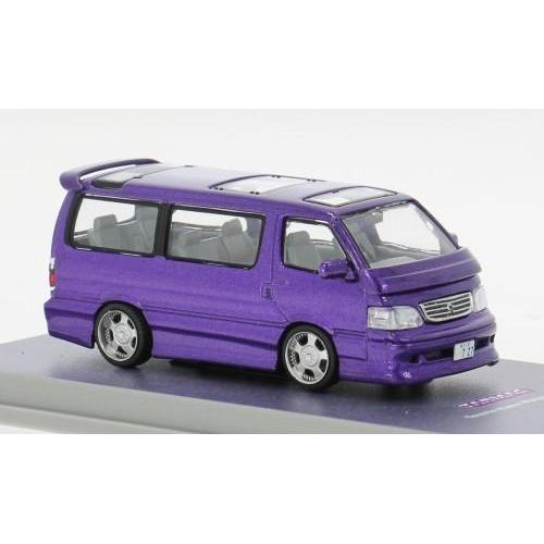 1:64 TARMAC Toyota Hiace Waggon Custom Violett T64R-078-PU