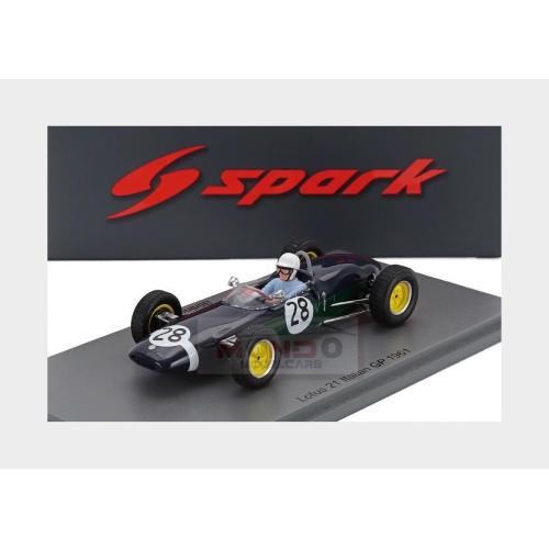1:43 SPARK Lotus F1 21 #28 Italy Gp 1961 Stirling Moss S7279