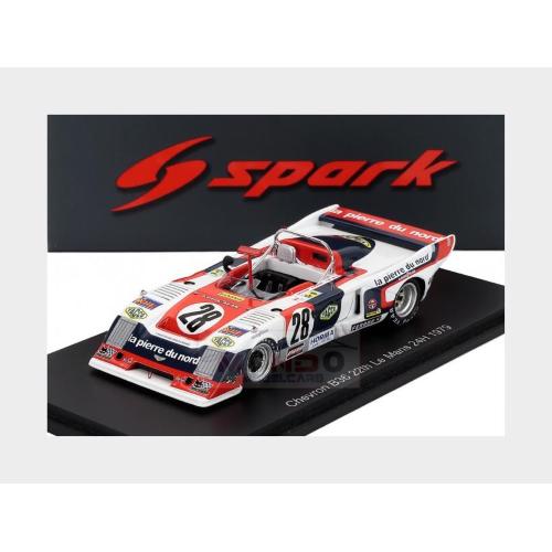 1:43 SPARK Chevron B36 2.0L S4 Team Roc Societe Organisation Course #28 24H Le Mans 1979 Bernard Verdier Albert Dufrene Noel Del Bello S9416