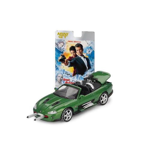 1:64 MINI GT Jaguar Xkr Zao Die Another Day 007 James Bond German Packaging 2002 MGT00908-007G