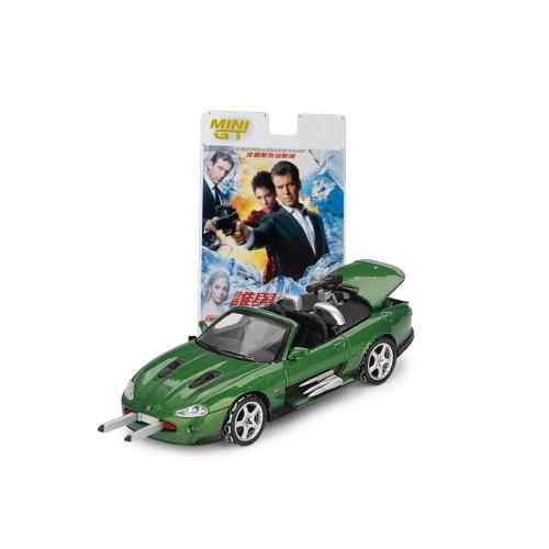 1:64 MINI GT Jaguar Xkr Zao Die Another Day 007 James Bond Japanese Packaging 2002 MGT00908-007J