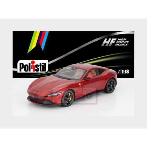 1:18 POLISTIL Ferrari Roma 2019 Rosso Magma Red Met 18FE02041-WB