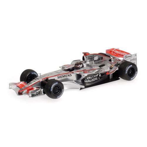 1:18 MINICHAMPS Mclaren - F1 Mp4/21 Team Mclaren Mercedes #3 Season 2006 Kimi Raikkonen Silver Black Red 530061803