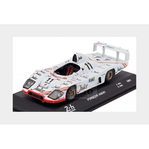 1:43 EDICOLA Porsche Type 935 936/81 2.3L Turbo Flat-6 Team Porsche System #11 Winner 24H Le Mans 1981 Jacky Ickx Derek Bell White MW1ALA0030