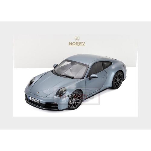 1:18 NOREV Porsche 911 992-2 Carrera Coupe 2024 Silver NV187170