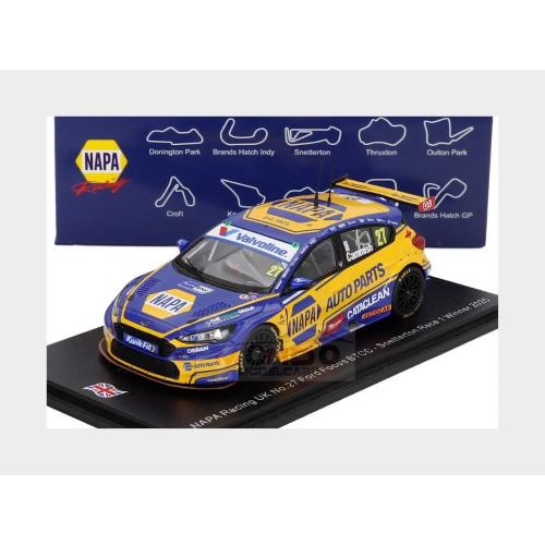 1:43 SPARK Ford England Focus Team Napa Racing Uk #27 Winner Race 1 Snetterton Btcc 2025 Dan Cammish UK030