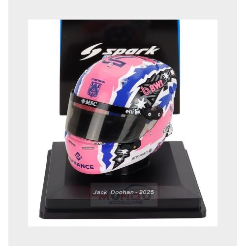 1:5 SPARK Bell Helmet Casco Helmet F1 Jack Doohan Team Bwt Alpine #7 Season 2025 5HF205