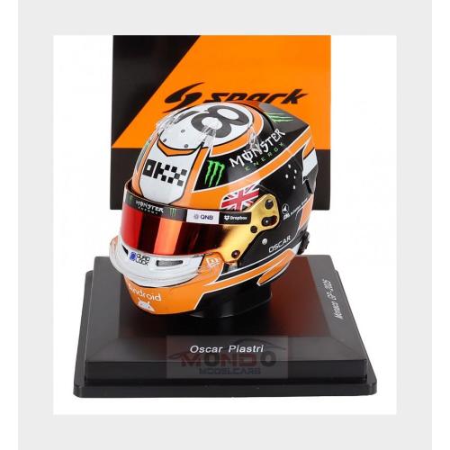 1:5 SPARK Bell Helmet Casco Helmet F1 Oscar Piastri Team Mclaren #81 3Rd Monaco Gp 2025 5HF214
