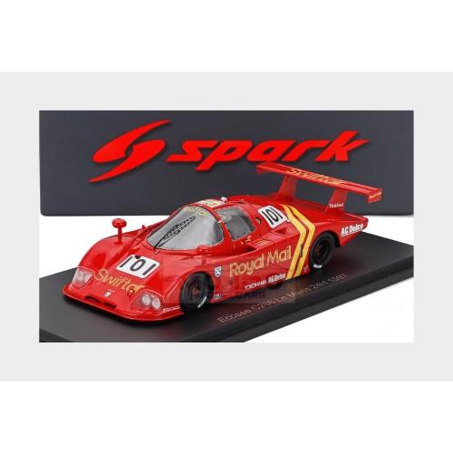 1:43 SPARK Ecosse C286 3.3L V8 Team Swiftair Ecurie Ecosse #101 24H Le Mans 1987 Mike Wilds Les Delano Andy Petery S8228