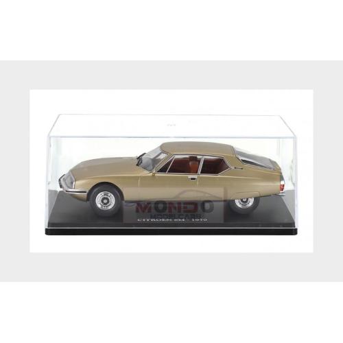 1:24 EDICOLA Citroen Sm Maserati 1970 Con Vetrina With Showcase Gold MX5ALA0057