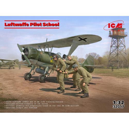 1:32 ICM KIT Luftwaffe Pilot School ICM32017