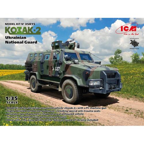1:35 ICM KIT Kozak-001 Ukrainian National Guard ICM35015