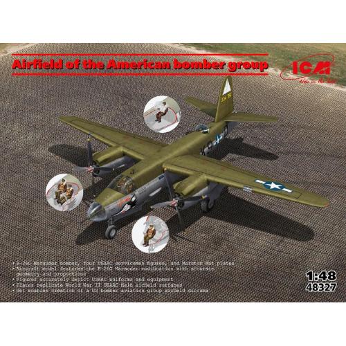 1:48 ICM KIT Airfield Of The American Bomber Group ICM48327