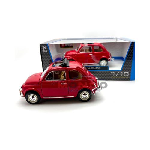 1/18 - Fiat 500 L 1968 Red Bu12035R