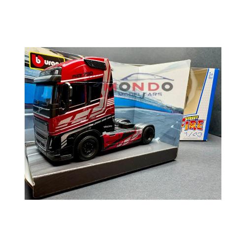 1:43 BURAGO Volvo Fh16 Xl 750 Euro 6 Cab Tractor Truck 2-Assi 2018 BU32200-32203