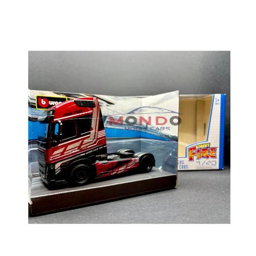 1:43 BURAGO Volvo Fh16 Xl 750 Euro 6 Cab Tractor Truck 2-Assi 2018 BU32200-32203