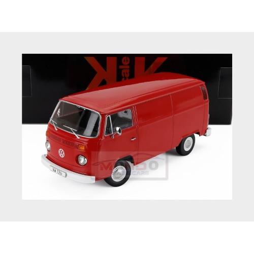 1:18 KK SCALE Volkswagen T2B Delivery Van Red 1972 KKDC181413