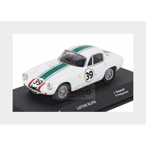1:43 EDICOLA Lotus Elite Mk14 Team Elite #39 24H Le Mans 1963 Pat Ferguson John Wagstaff White Black MW1ALA0089