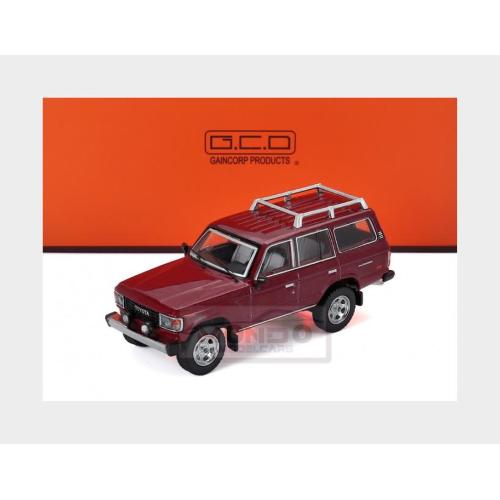 1:64 GCD-MODELS Toyota Land Cruiser 60 1982 Red KS-029-89