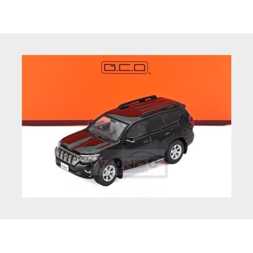 1:64 GCD-MODELS Toyota Land Cruiser Prado 150 2021 Black KS-033-407